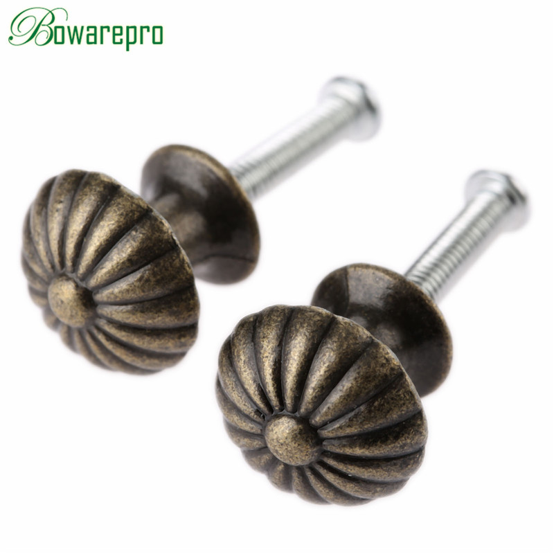Cabinet Knob Round - 2Pcs Furniture Mini Handles Round Cupboard