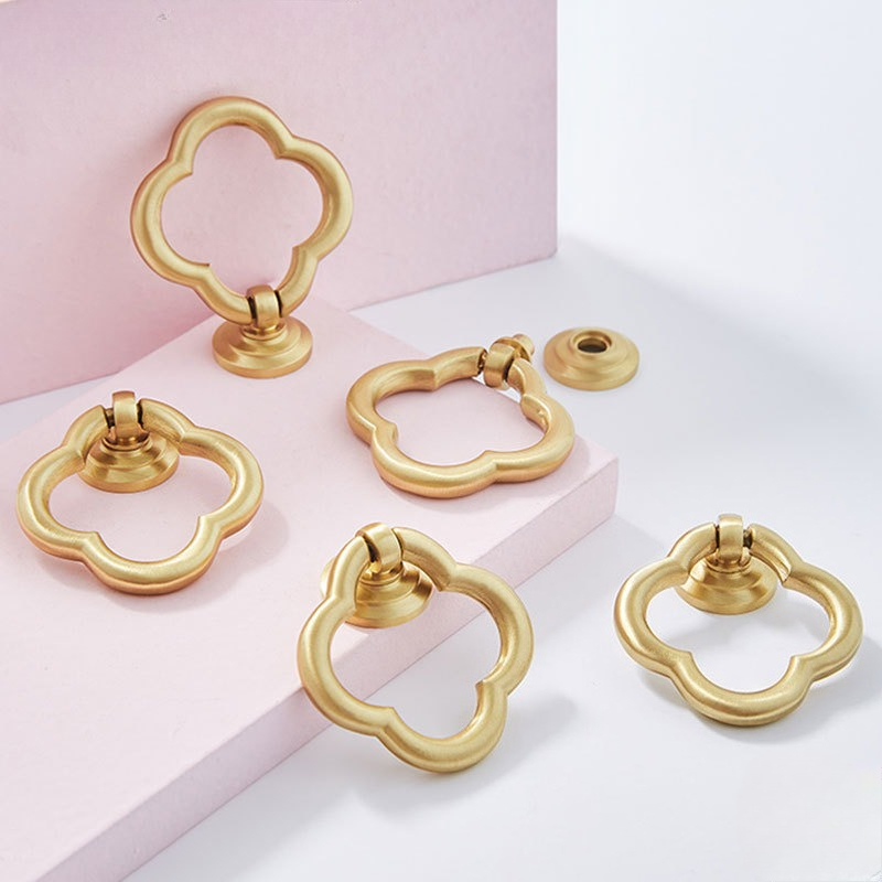 Furniture And Kitchen Hardware Fitting - New Chinese Style Solid Brass Furniture