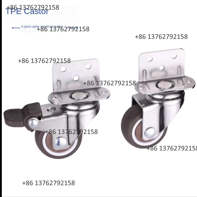 4Pcs Soft Rubber Quiet Swivel  - Furniture And Hardware review and price