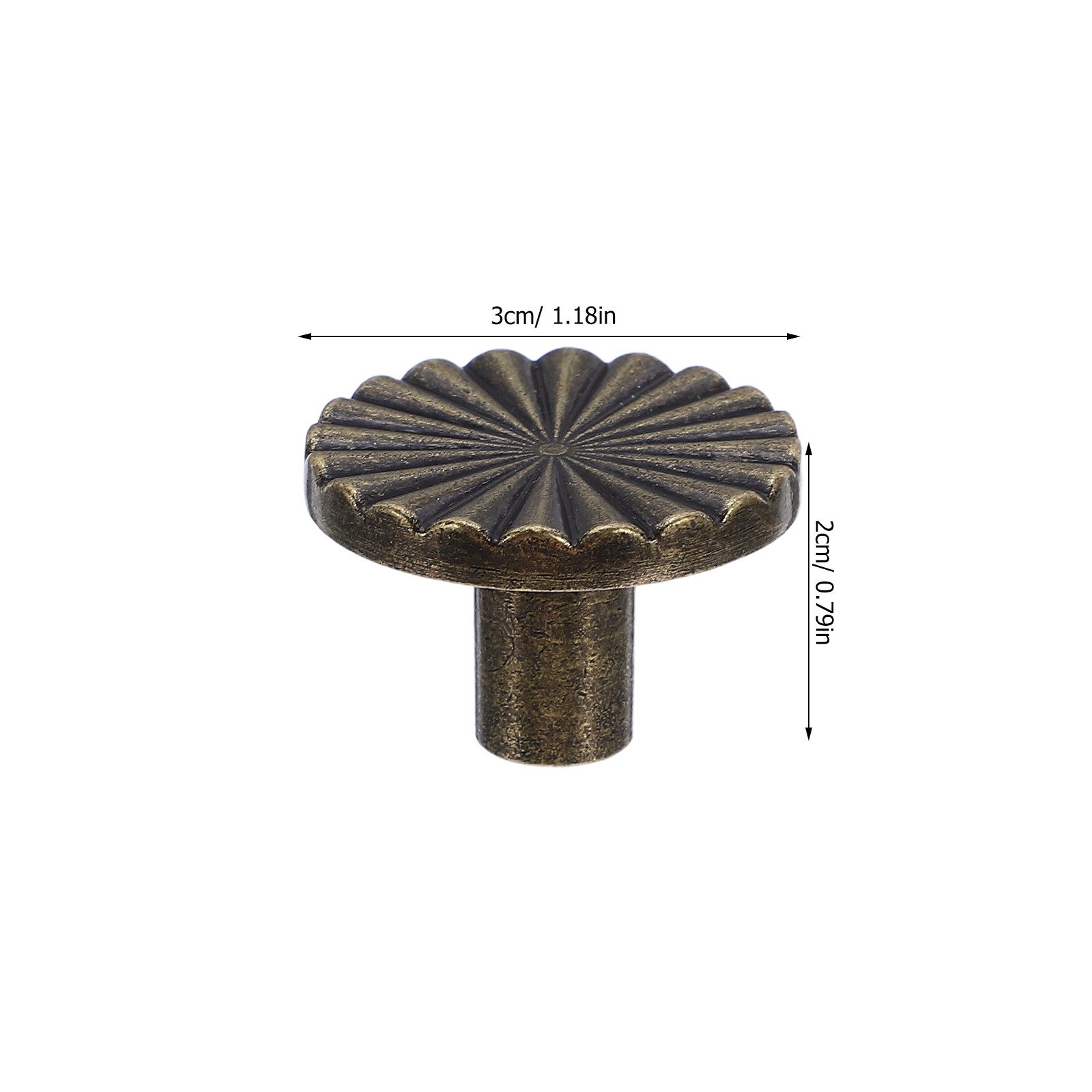 8Pcs Vintage Brass Cabinet Kno - Vintage Furniture Hardware Replacement review and price
