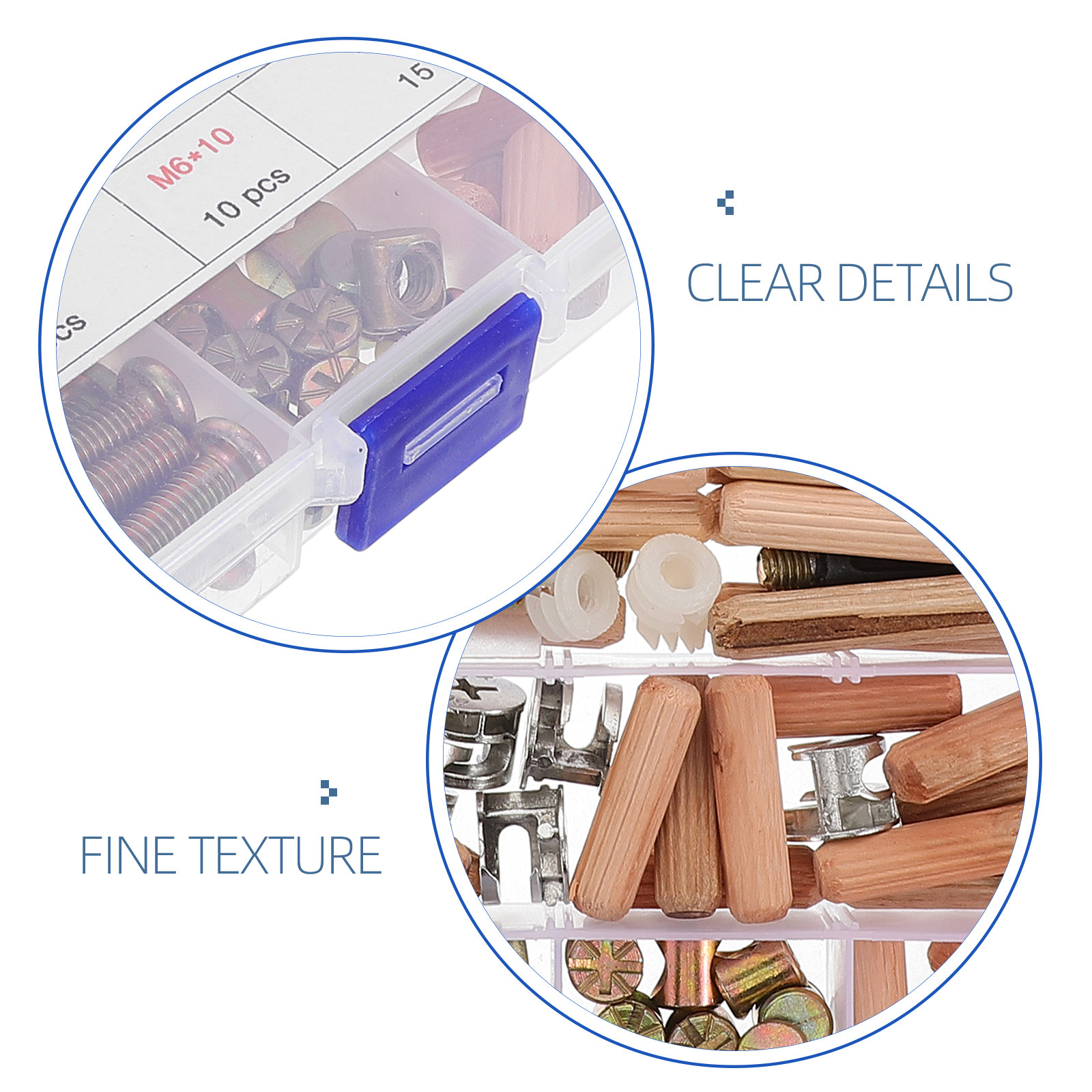 95Pcs Furniture Hardware Assor - Furniture Hardware Barrel Nut review and price