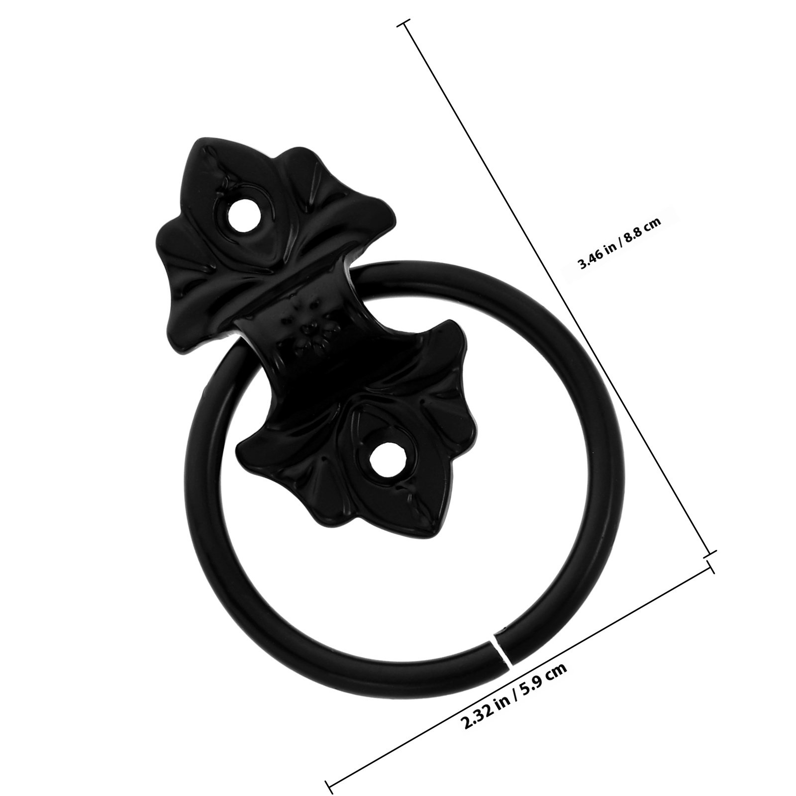 2Pcs Vintage Round Pull Rings  - Vintage Furniture Hardware Replacement review and price