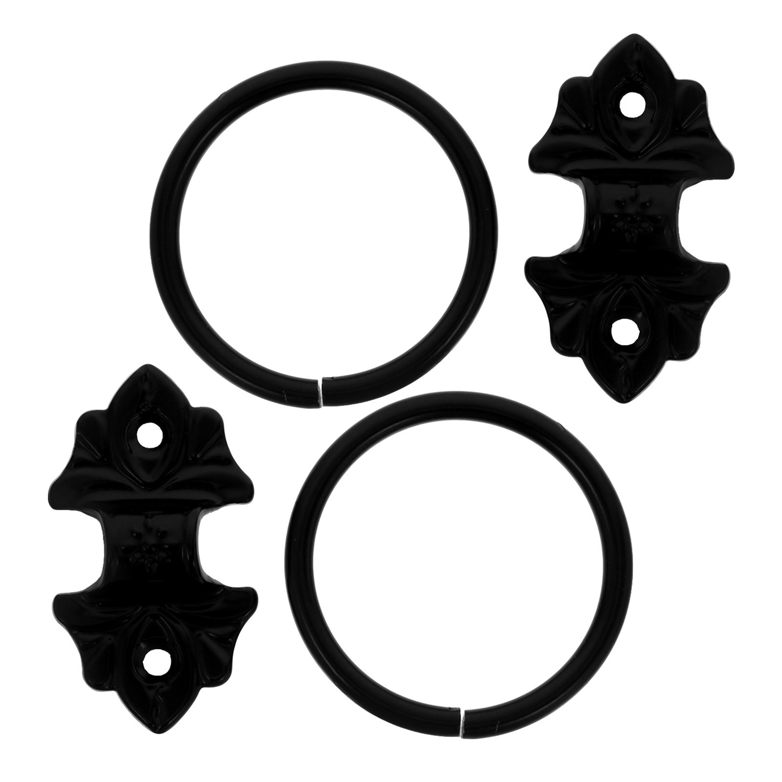 2Pcs Vintage Round Pull Rings  - Vintage Furniture Hardware Replacement review and price