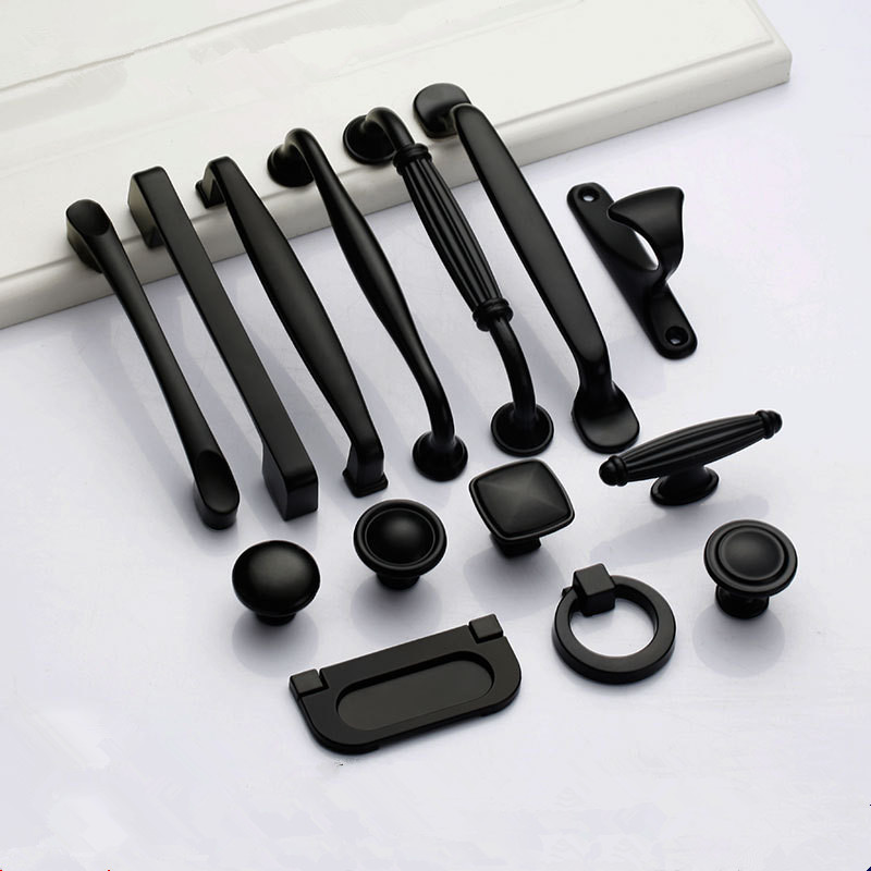 Black Handles for Furniture Ca - Furniture Hardware Drawer Pulls review and price