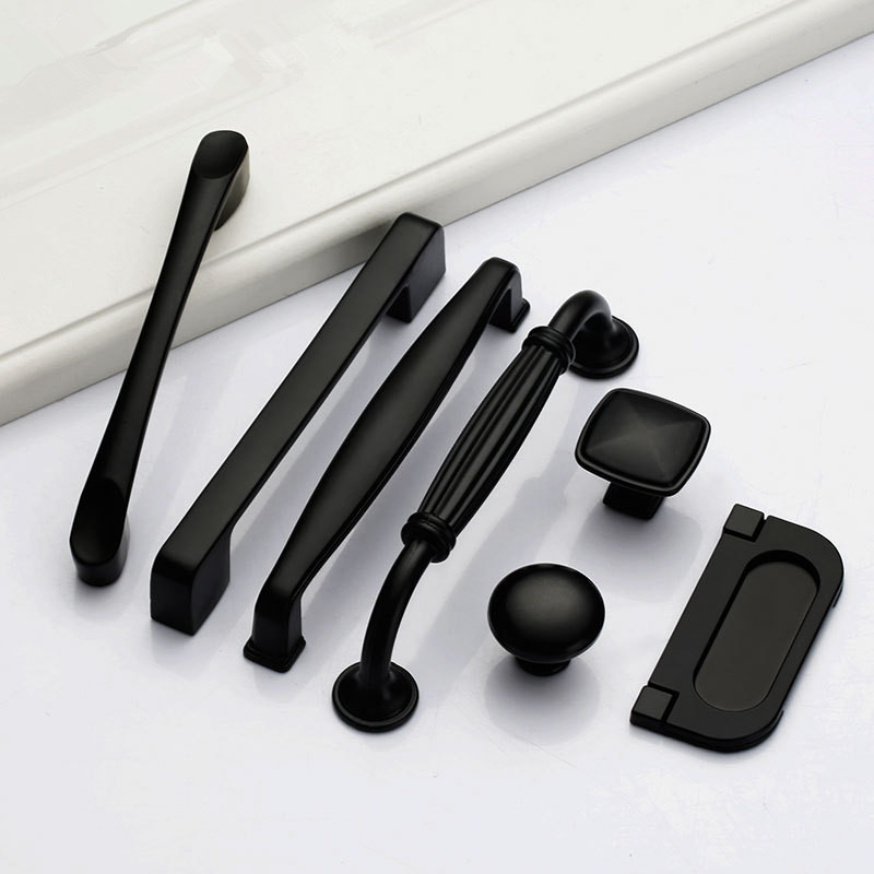 Black Handles for Furniture Ca - Furniture Hardware Drawer Pulls review and price