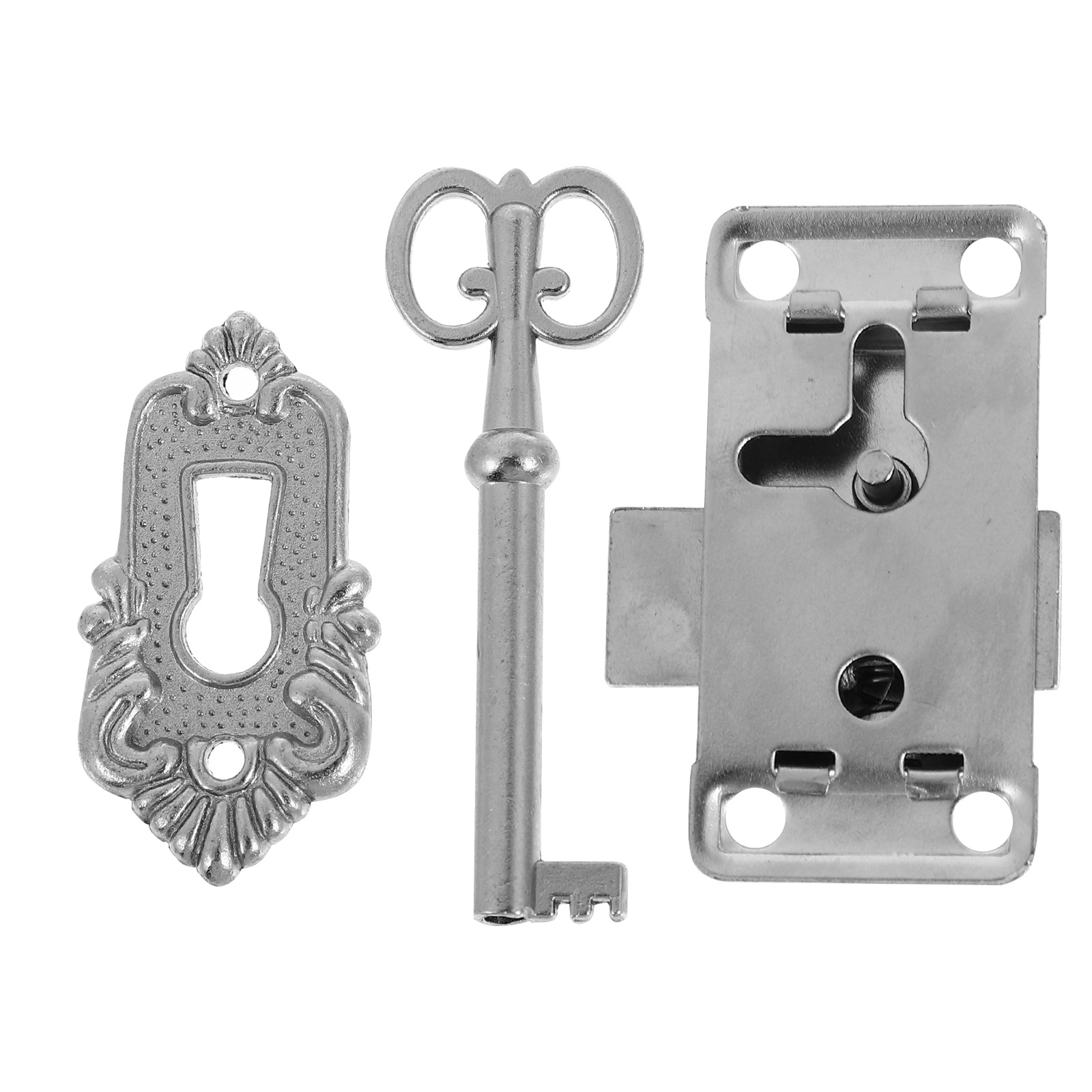 2Sets Lock Set Retro Iron Latc - Vintage Furniture Hardware Replacement review and price