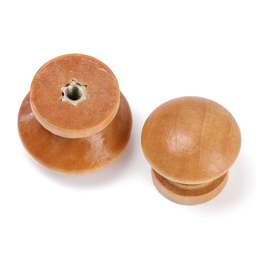 10pcs/Lot Round Shape Natural  - Furniture Hardware Drawer Pulls review and price