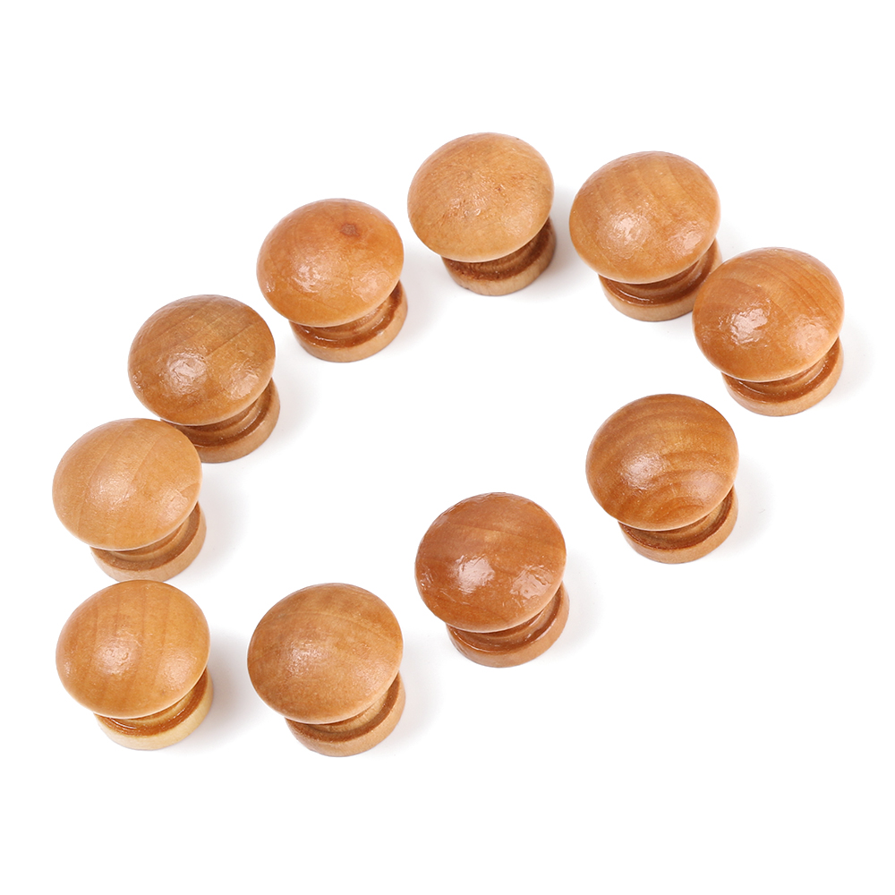 10pcs/Lot Round Shape Natural  - Furniture Hardware Drawer Pulls review and price