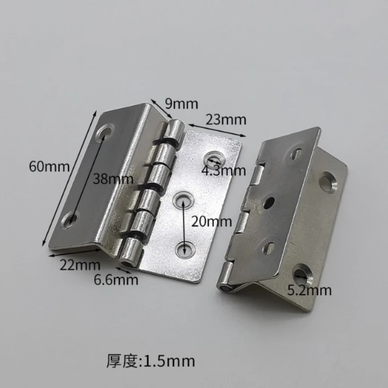 4pcs Metal Silver Cabinet Hing - Furniture And Hardware review and price