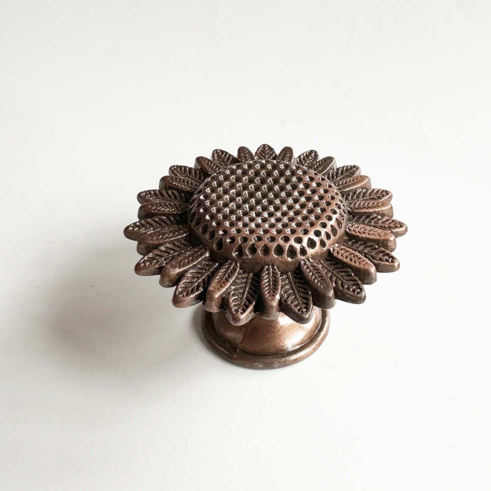 Vintage Sunflower Cabinet Knob - Vintage Furniture Hardware Replacement review and price