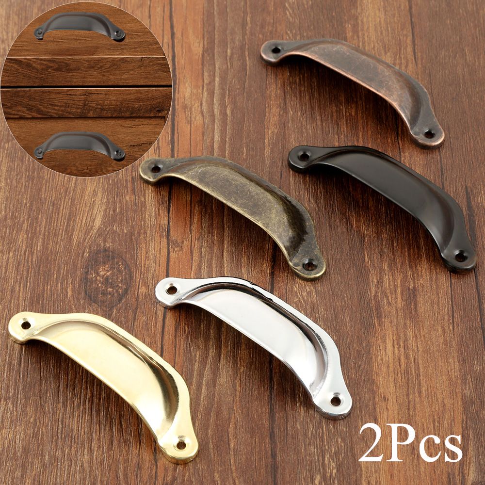 2PCS 98MM Retro Kitchen Drawer - Furniture And Kitchen Hardware Fitting review and price