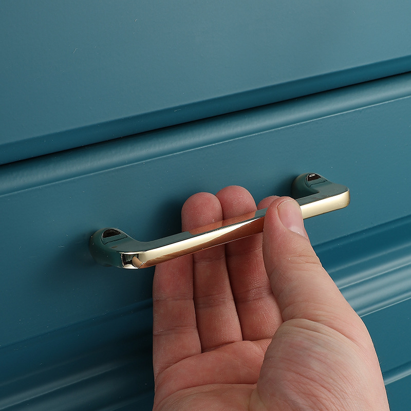 Zinc Alloy Bright Gold Kitchen - Furniture Hardware Drawer Pulls review and price