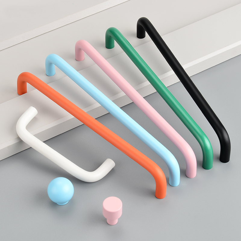 U Type Colorful Kitchen Cabine - Furniture Hardware Drawer Pulls review and price