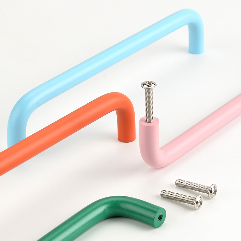 U Type Colorful Kitchen Cabine - Furniture Hardware Drawer Pulls review and price