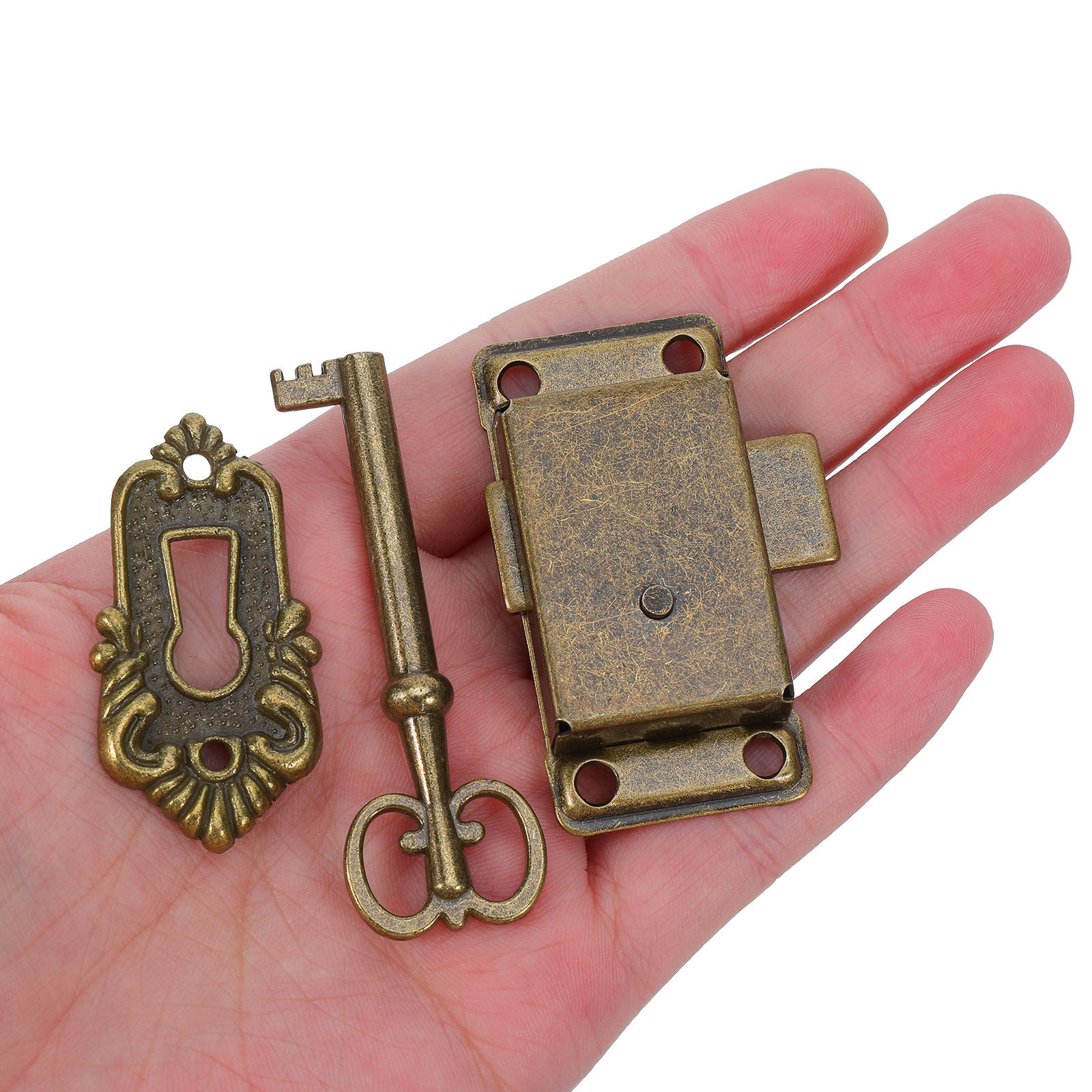 4Sets Retro Cabinet Locks Iron - Vintage Furniture Hardware Replacement review and price