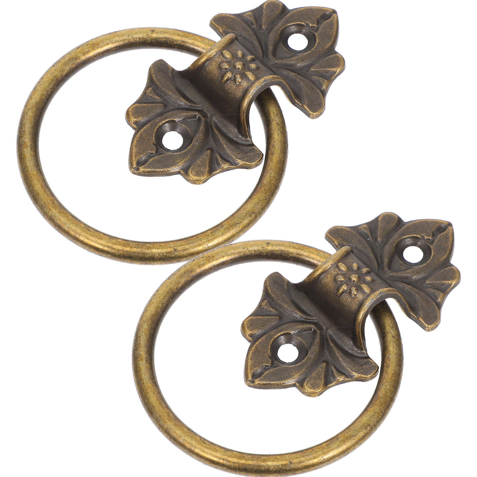 2Pcs Vintage Circle Ring Drawe - Vintage Furniture Hardware Replacement review and price