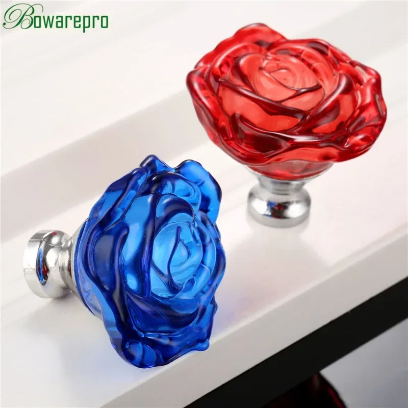 bowarepro 50MM Crystal Rose Gl - Furniture Hardware Drawer Pulls review and price