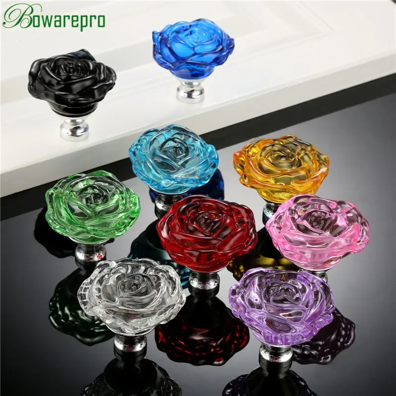 bowarepro 50MM Crystal Rose Gl - Furniture Hardware Drawer Pulls review and price