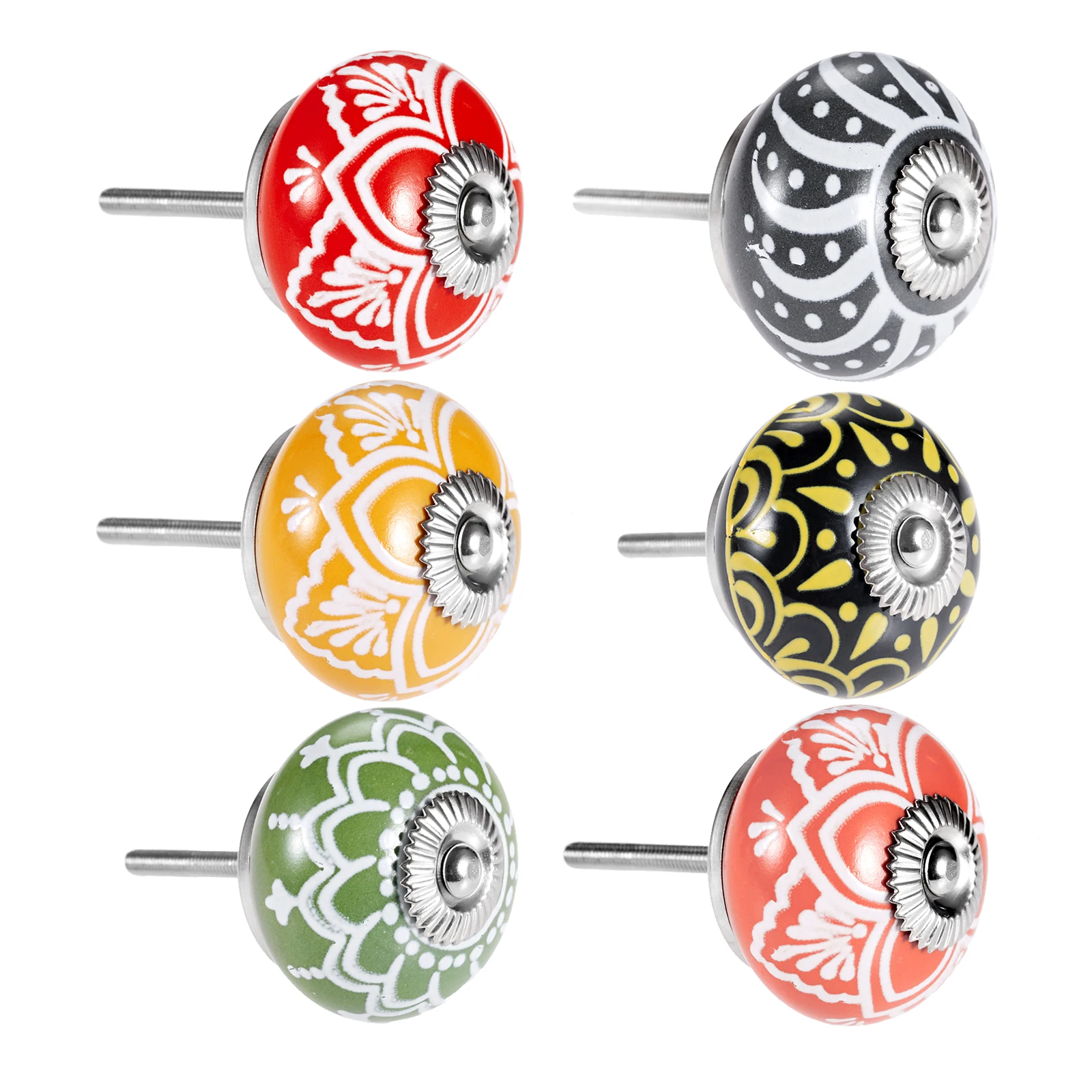 40mm Vintage Floral Prints Cer - Cabinet Knob Round review and price