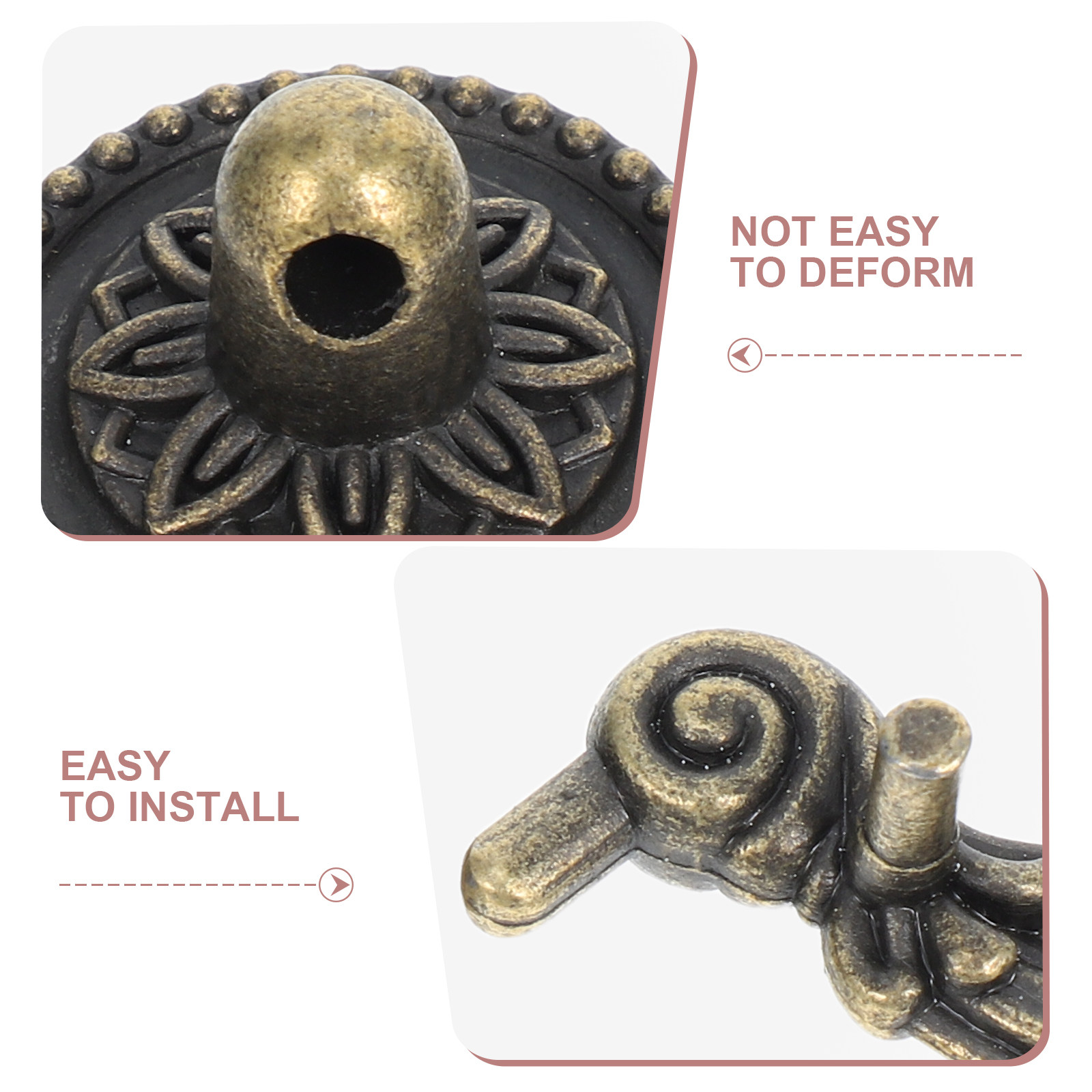 2Pcs Vintage Drawer Pull Handl - Vintage Furniture Hardware Replacement review and price