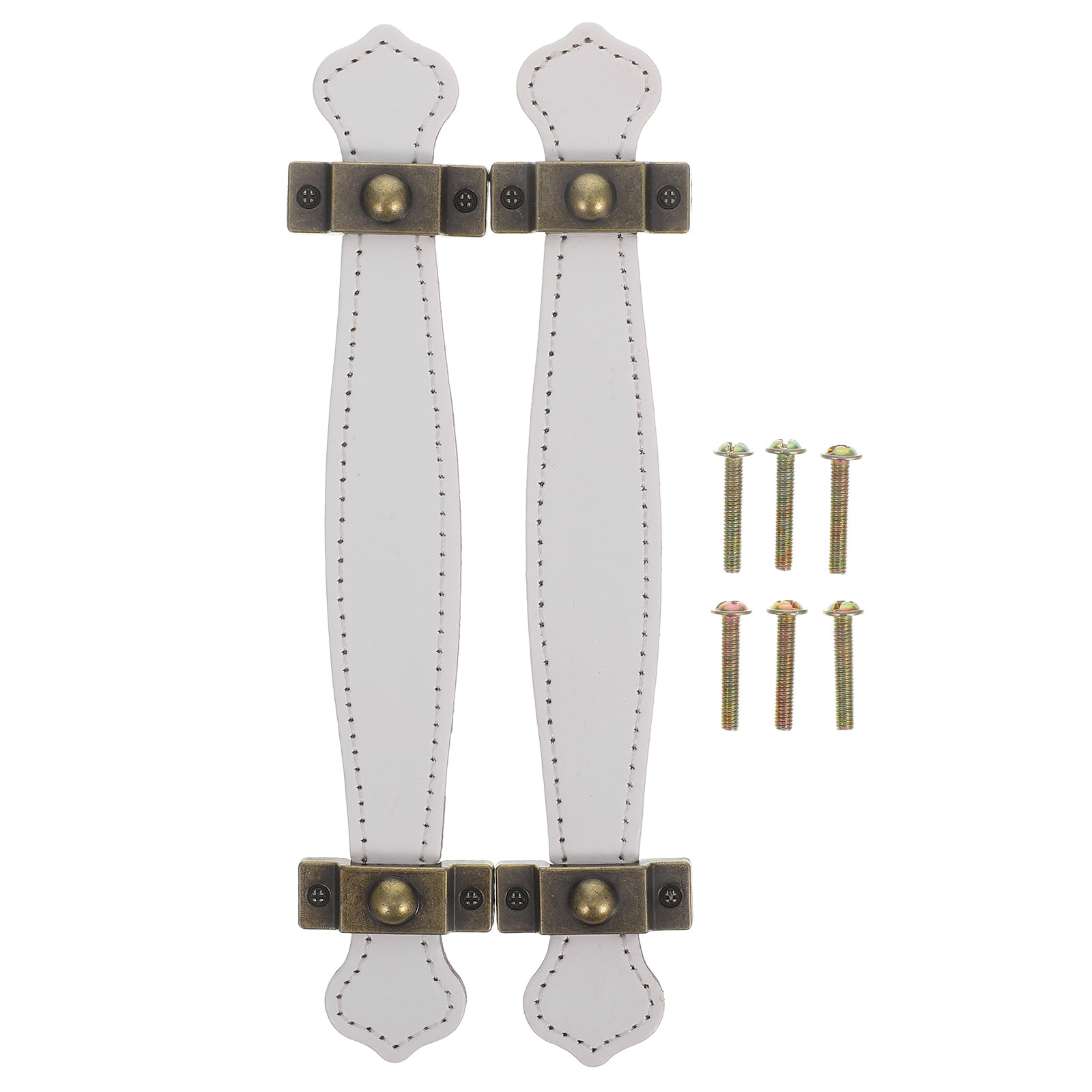 2Pcs Vintage Fake Strap Handle - Vintage Furniture Hardware Replacement review and price