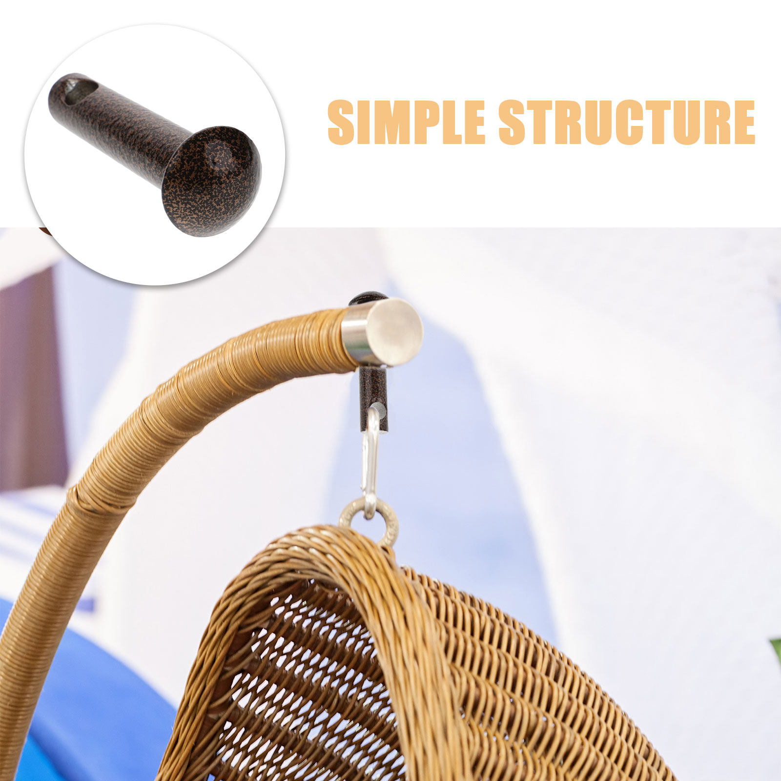 2Pcs Hammock Chair Pin Plug He - Furniture And Hardware review and price