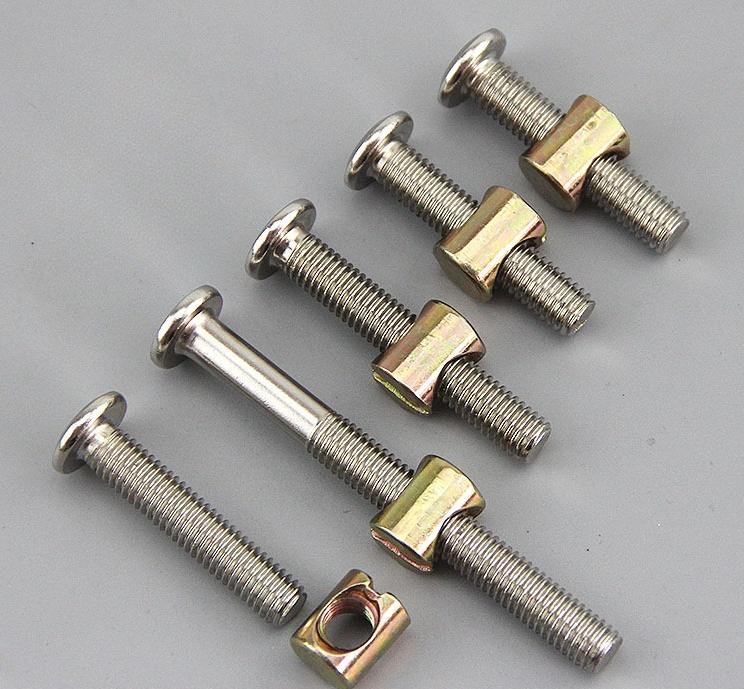 20pcs/Lot Carbon Steel Furnitu - Furniture Hardware Barrel Nut review and price