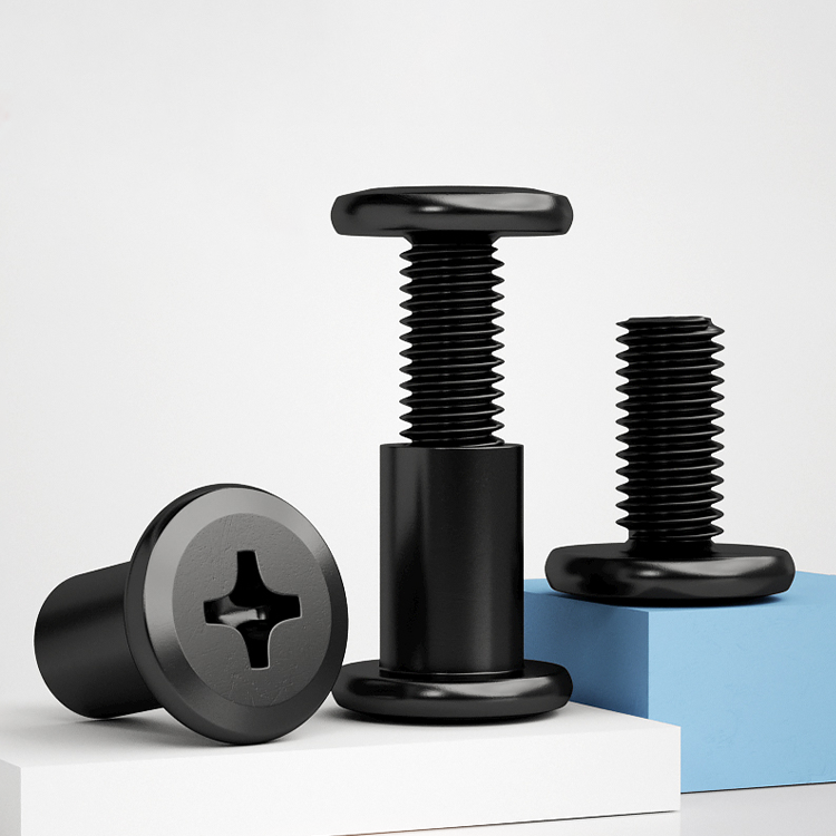 Yiqianyuan Black Carbon Steel  - Furniture Hardware Barrel Nut review and price