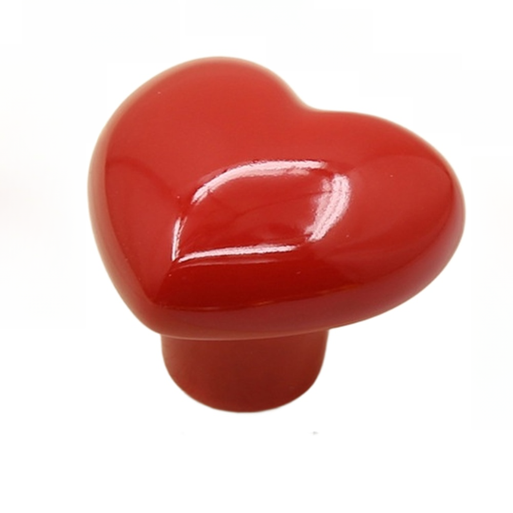 Heart Shaped Pottery Cabinet H - Furniture Hardware Drawer Pulls review and price