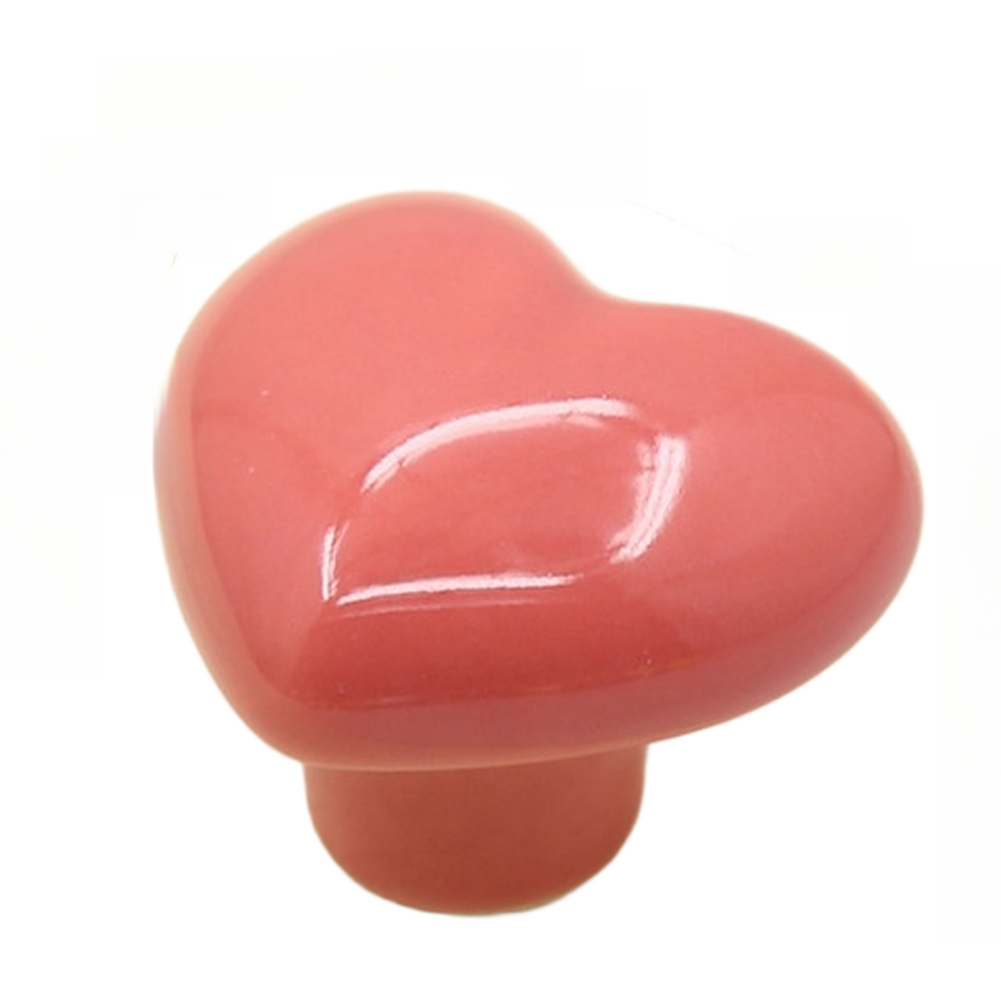 Heart Shaped Pottery Cabinet H - Furniture Hardware Drawer Pulls review and price