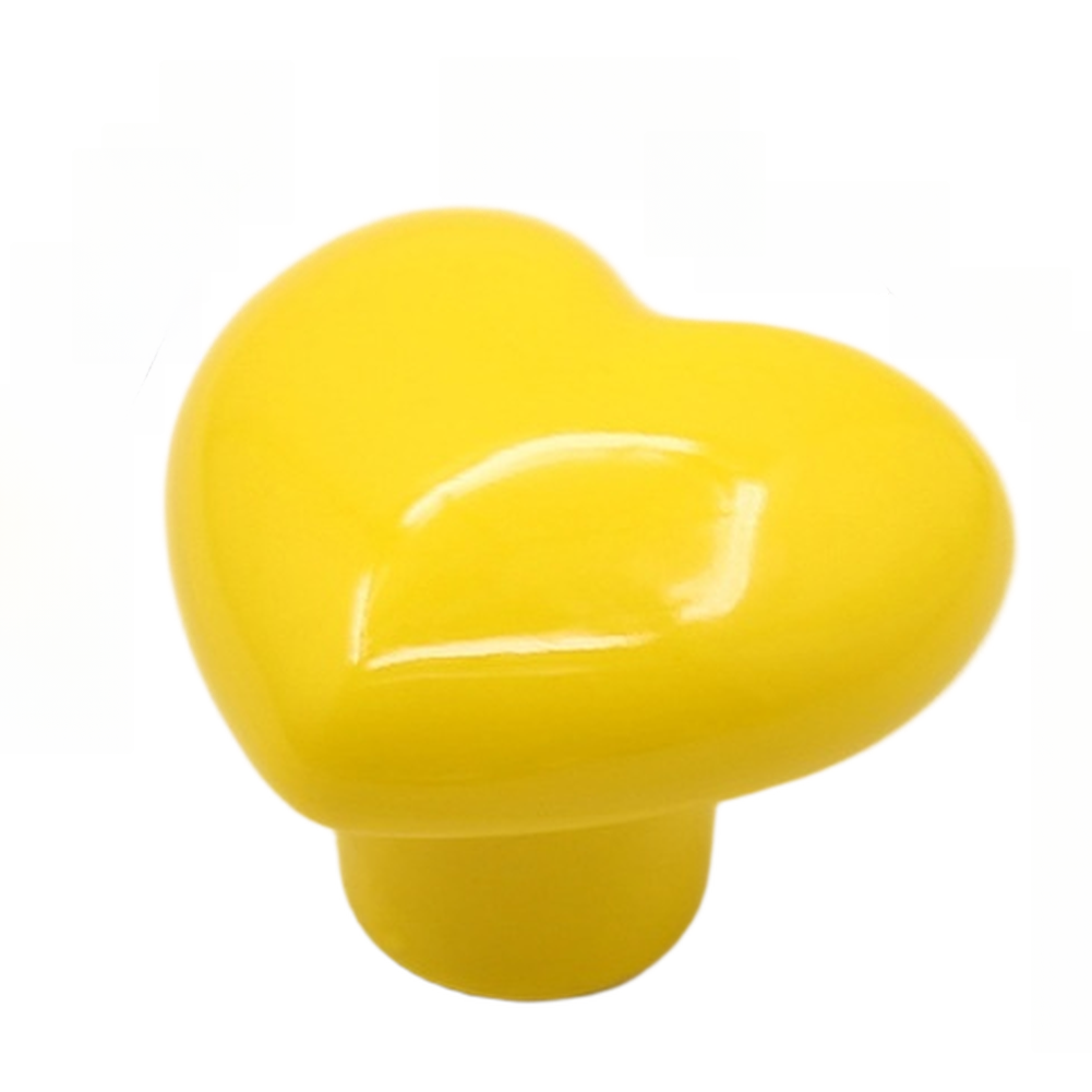Heart Shaped Pottery Cabinet H - Furniture Hardware Drawer Pulls review and price
