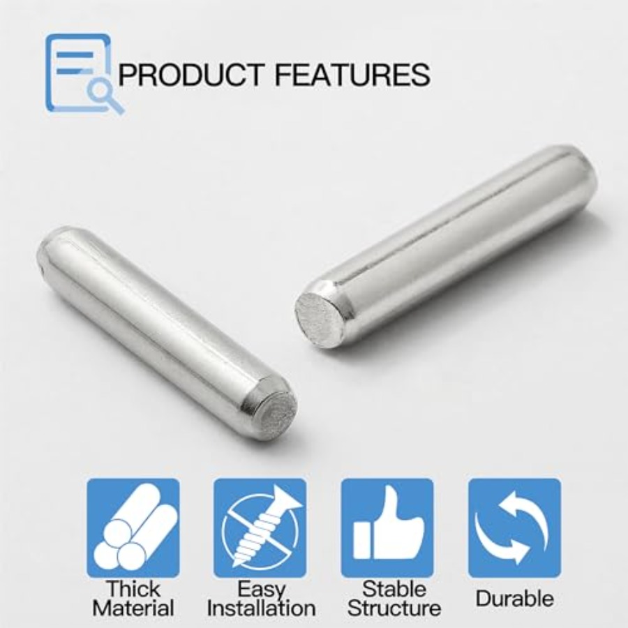 Pcs Metal Dowel Pins, 5 x 25 m - Shelf Peg Support review and price