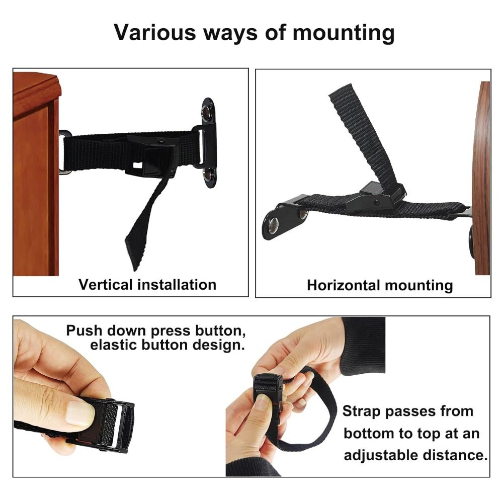 Easy Install Earthquake Proof  - Furniture Hardware Bolts review and price