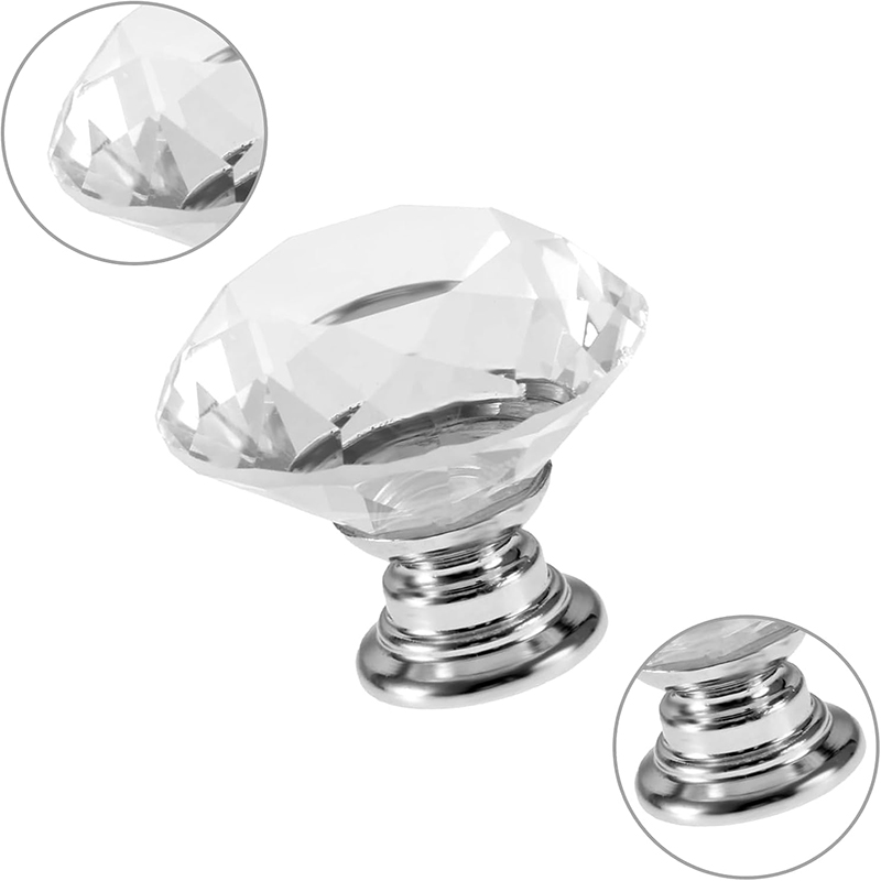 6Pcs Cabinet Knob with Screws  - Furniture Hardware Pulls review and price