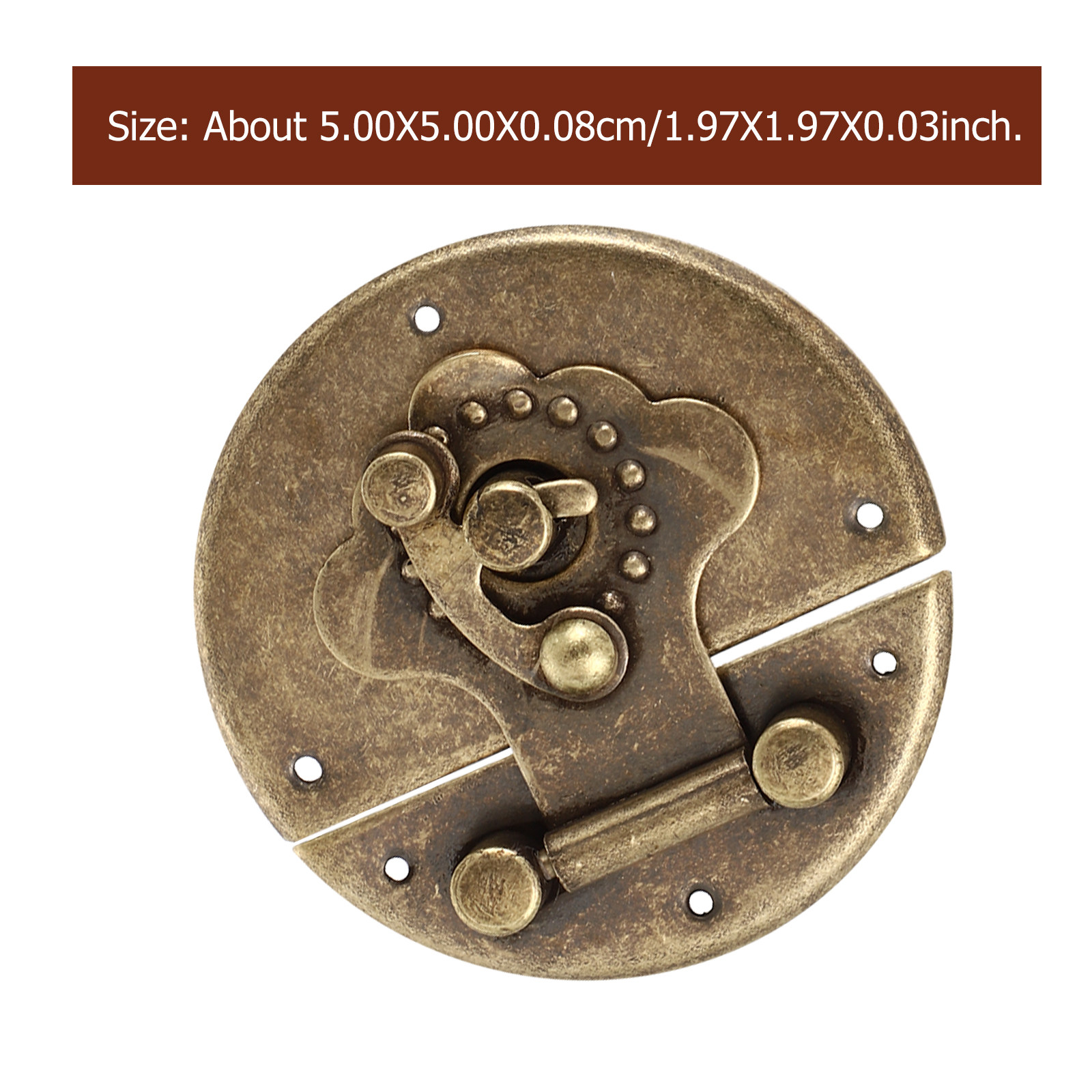 1Pcs Chinese Copper Jewelry Bo - Vintage Furniture Hardware Replacement review and price