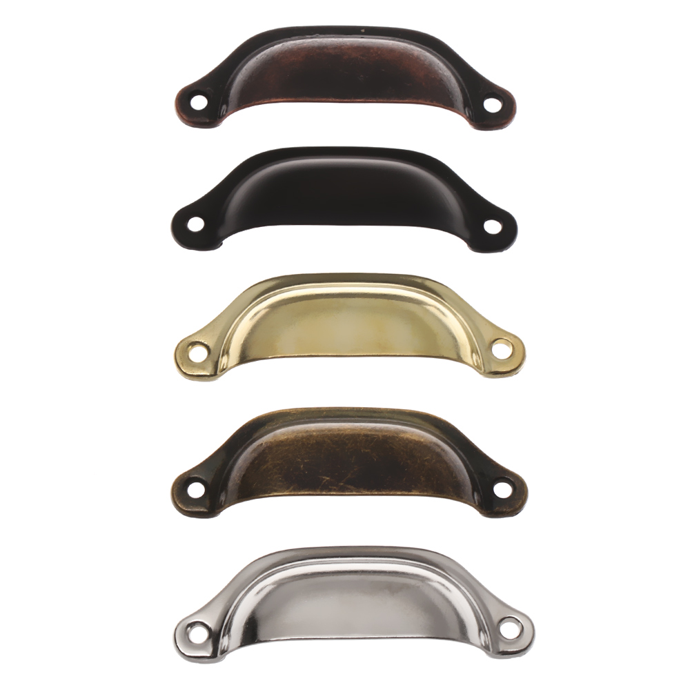 2PCS Antique Brass Shell Pull  - Furniture And Kitchen Hardware Fitting review and price