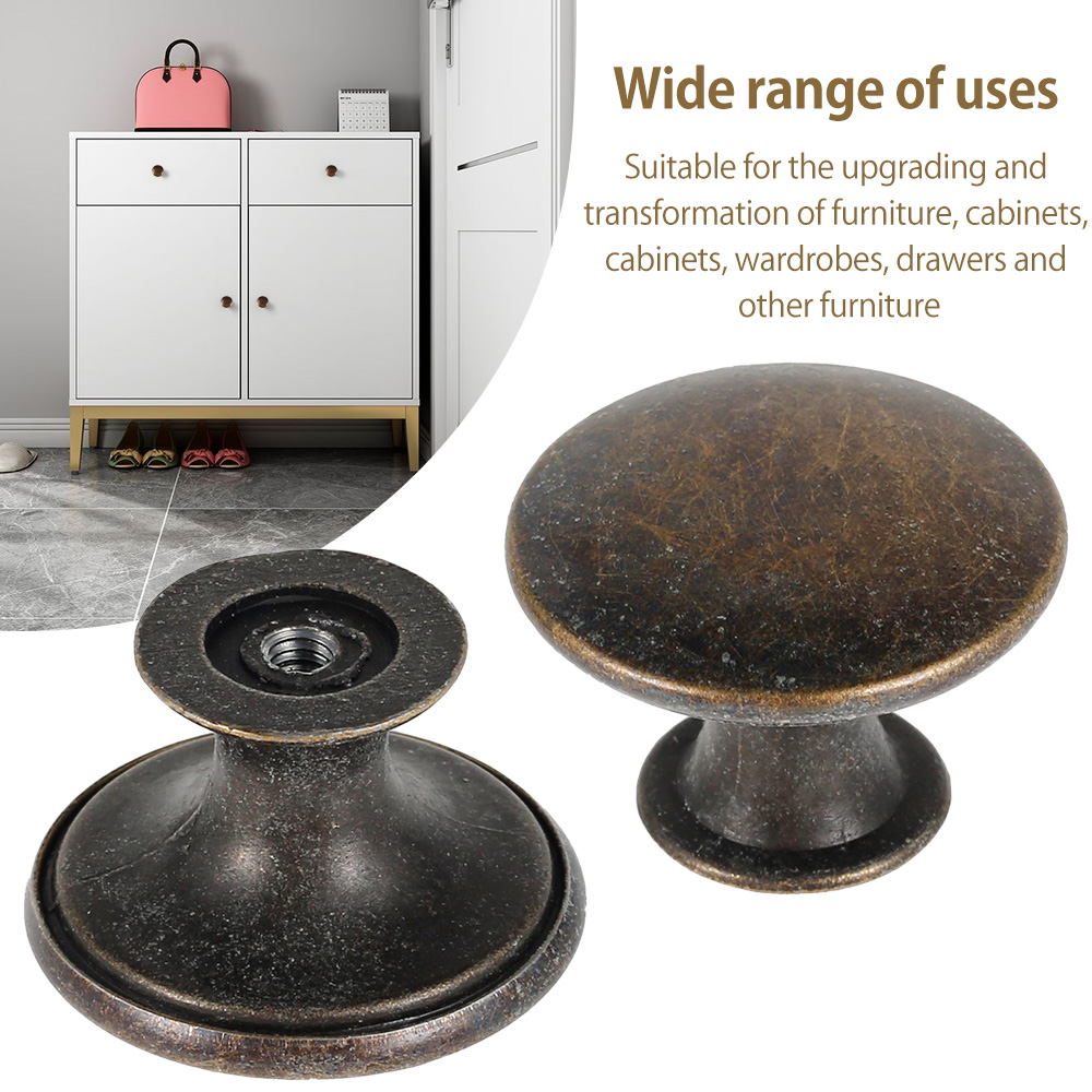 12PCS Retro Pull Handles Bronz - Furniture And Kitchen Hardware Fitting review and price