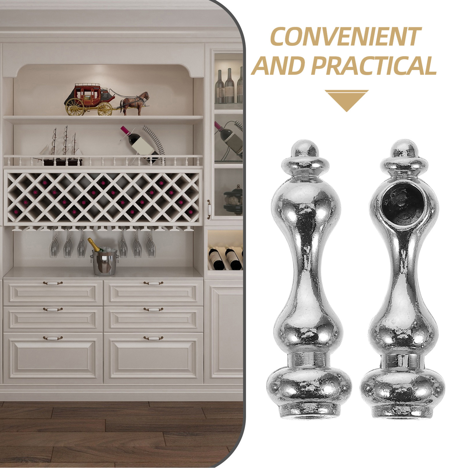 4Pcs Glass Railing Post End Ca - Furniture And Hardware review and price