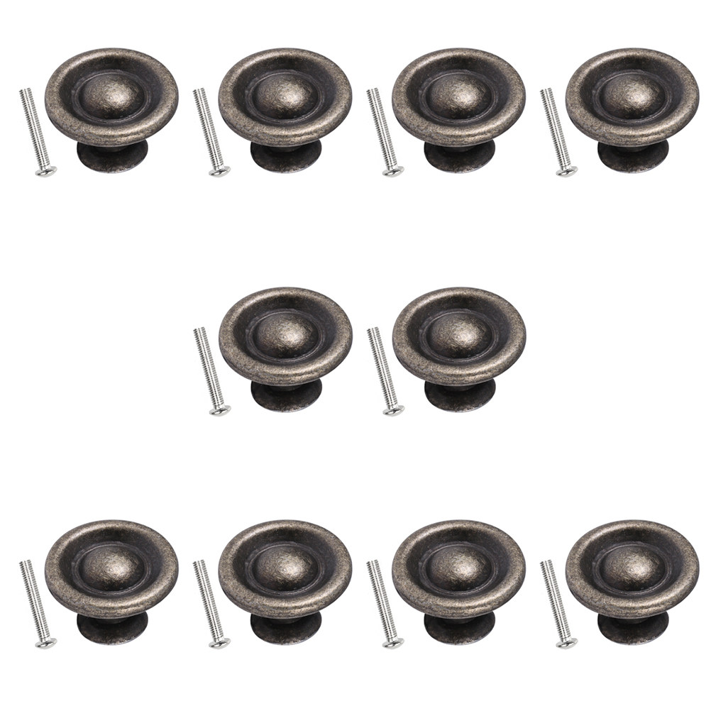 10pcs Retro Round Handle Alloy - Vintage Furniture Hardware Replacement review and price