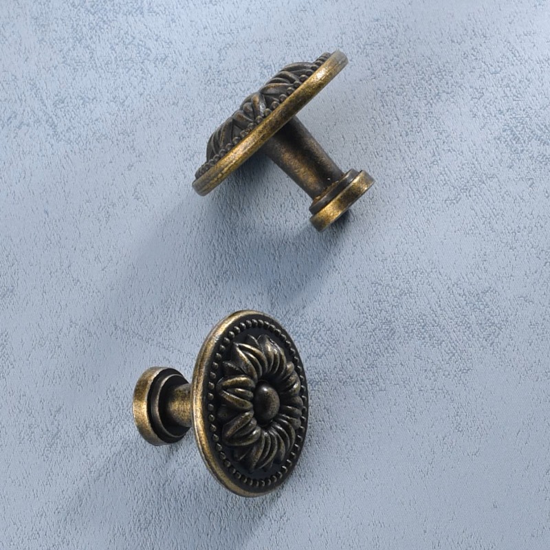 2Pcs Bronze Tone Retro Alloy K - Furniture And Kitchen Hardware Fitting review and price